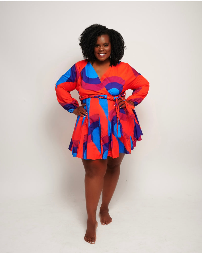 FLOW WITH ME MULTI-COLOR MINI DRESS Elonda Styles FLOW WITH ME MULTI-COLOR MINI DRESS Elonda Styles